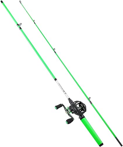 Miniatura 13 de Sougayilang Fishing Rod and Reel Combo, Medium Fishing Pole with Casting Reel, Baitcaster Combo, SuperPolymer Handle
