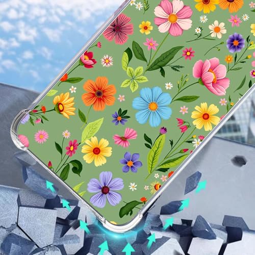 Coque iPhone 17 Pro Max anti-rayures pour éviter les bris d'écran fleurs - 2