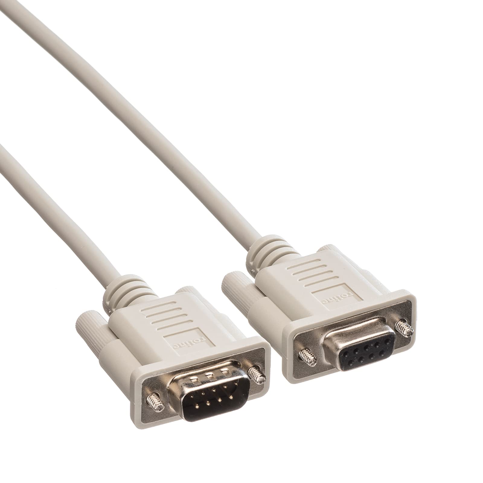 Roline Cable RS232 9pin ST-BU, 10 m