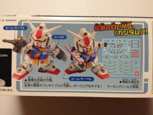BANDAI SD Gundam BB RX-78-2 Gundam Ver.GFT Kit Modelo miniatura 3