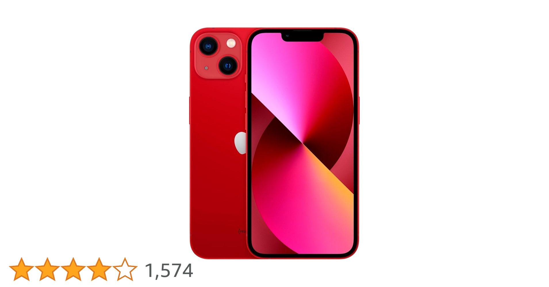 iPhone 13 256G レッド　海外バージョン iPhone 13, 128GB, Product Red - Unlocked (Renewed) : Amazon.ca