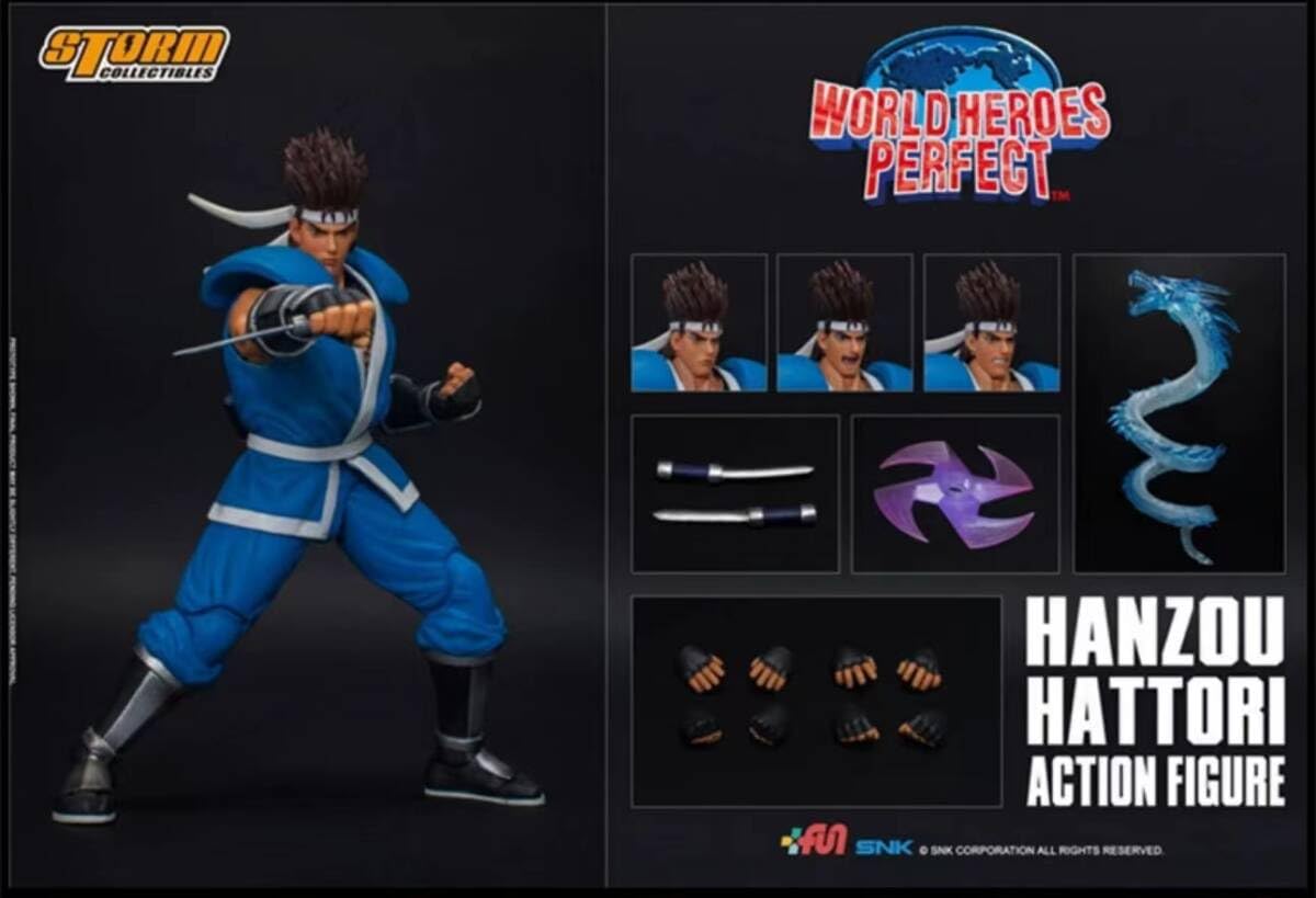 Storm Collectiblesワールドヒーローズ パーフェクト 風魔小太郎 Amazon.com: Storm Collectibles - World Heroes Perfect