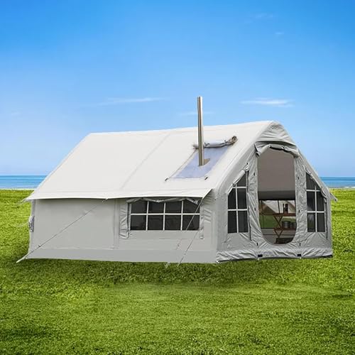 Carpa inflable para camping, 5-8 personas, impermeable miniatura 1