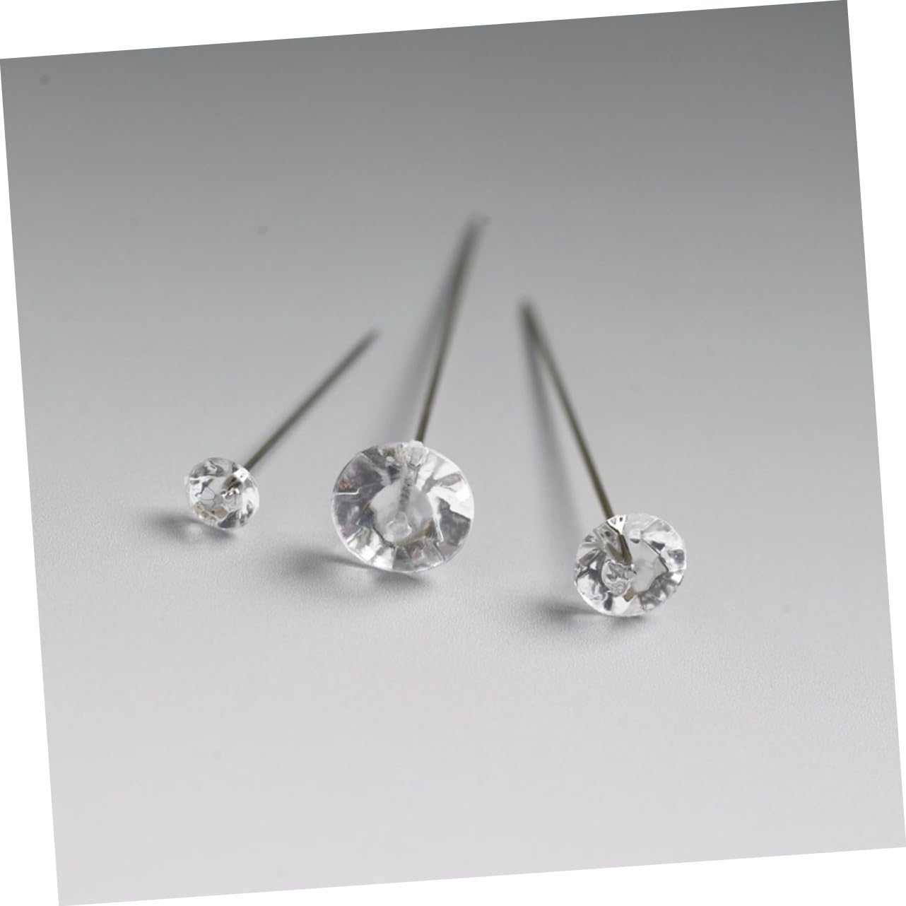 Operitacx Wedding Pins Pearlescent Head 6mm Diamante Pins Ideal for Buttonholes and Decor