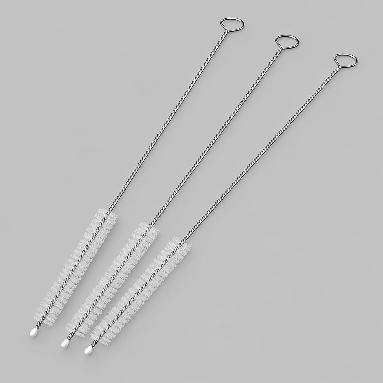 Nurmantras Cleaning Brushes for Bottles Straws Nylon Bristle Cleaning Brush Set Reusable Narrow Pipe Cleaner for Water Bottles Cups Kitchen Tools (Pack of 3)-picture-28