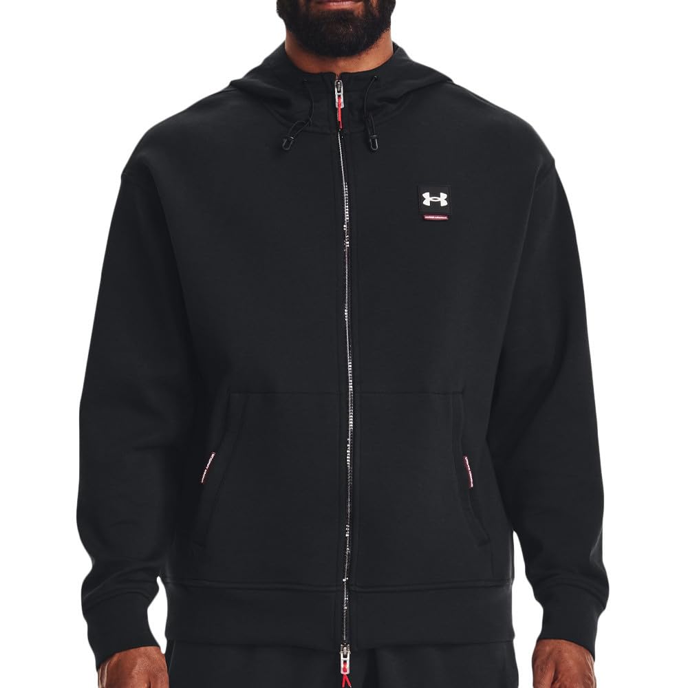 Under Armour Podkoszulek Mężczyźni Veste De Survãªtement Noire Homme Under Armour Summit Knit