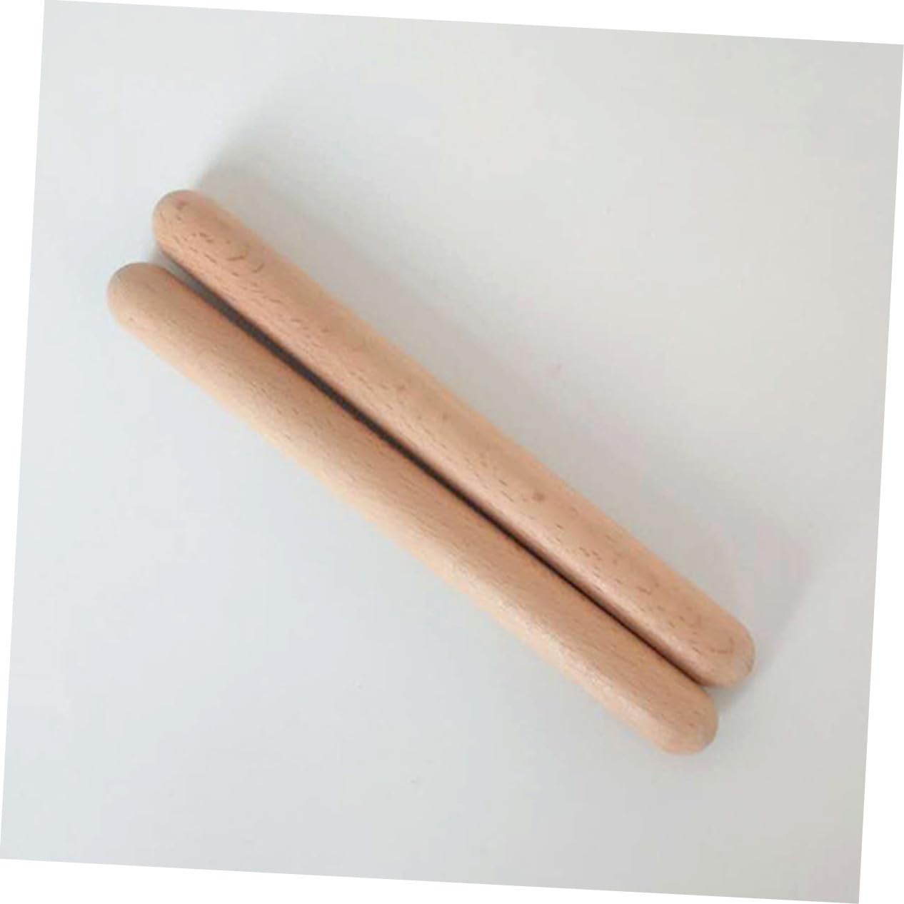 32 Pezzi Bastoncini Ritmici in Legno Percussione Bordi Arrotondati per Sviluppare Potenziale Musicale Gioco Educativo per Compleanno e Uso Interno