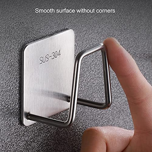 Porta Spugne Gancio Autoadesivo 6 Pezzi