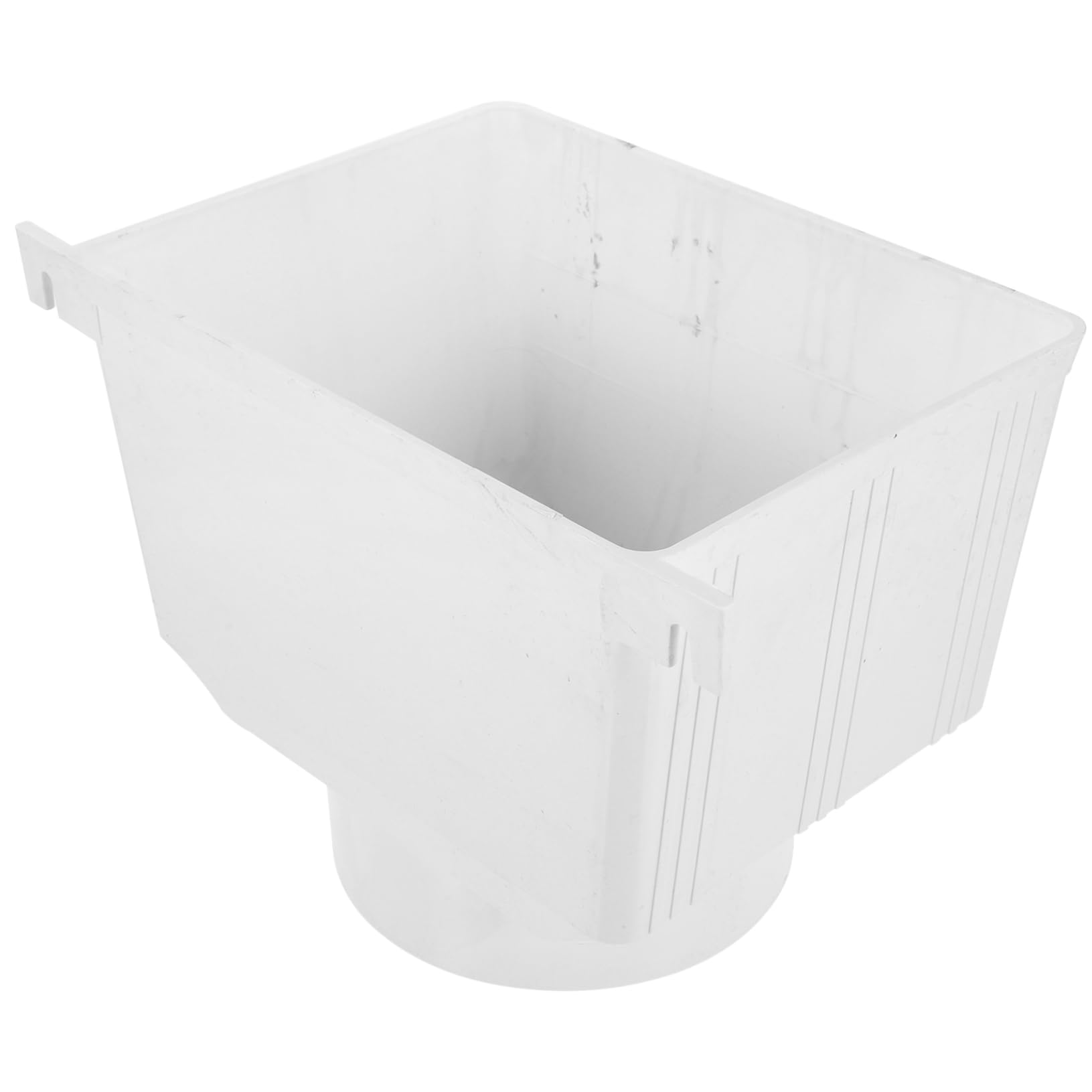 Deviatore per Pluviale in PVC Bianco, Raccoglitore Acqua 1 Pz | Lavorazione Precisa, Lunga Durata, Scolo Pubblico e Fabbrica, Impiego Industriale per Canalizzazioni