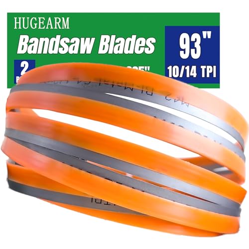 HUGEARM Bi-Metal Band Saw Blades 2-Pack