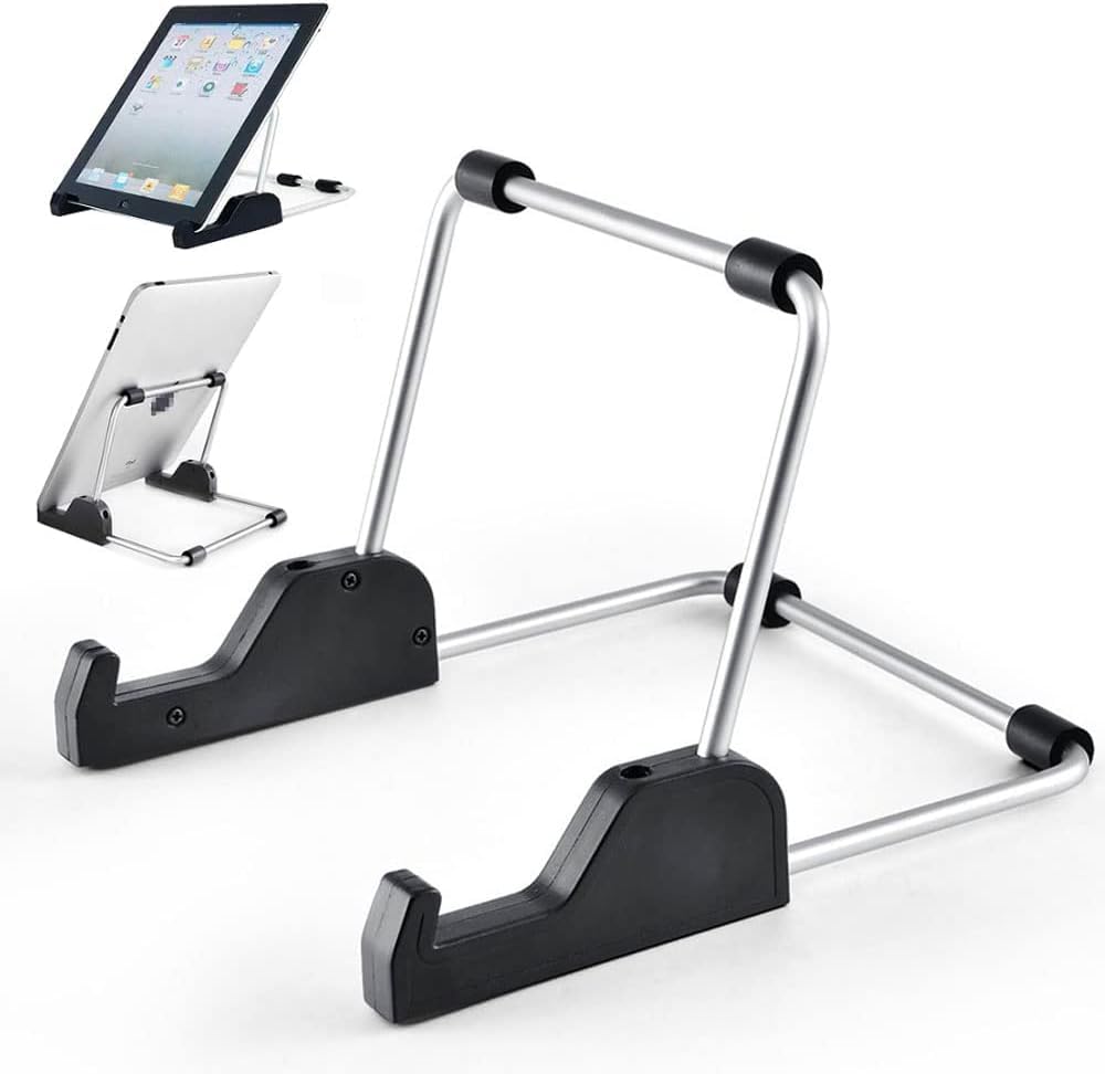 Aavjo Universal Stand Holder Compatible for 7" to 12" iPad, Tabs, E- Books, Tablets and Phablets (Non - Adjustable) (B07HG7PRTG) Amazon Price History, Amazon Price Tracker