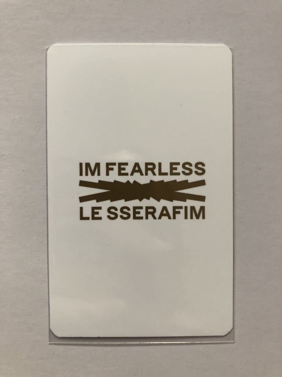 Amazon.co.jp: LE SSERAFIM ANTIFRAGILE チェウォン トレカ ラキドロ