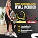 Portable Home Gym Resistance Band Board with Bar – Full Body Workout System for Strength Training, Fitness, Toning, Core, and Low Impact Exercise – Compact All-in-One Workout Platform with Bands