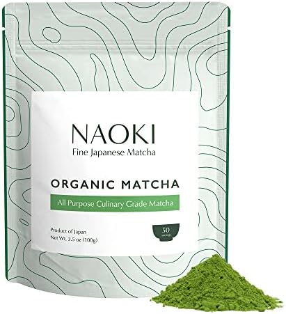 Naoki Matcha Organic All Purpose Blend Matcha, 100g/3.5oz