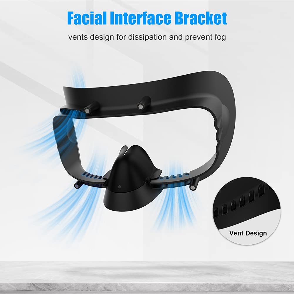 Whisverse Interfaccia VR e schiuma di ricambio per Reverb G2, con 2 in schiuma PU, cuscino nasale anti-perdita, accessorio VR