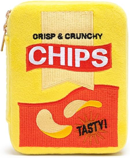 Living Royal Chips Design Jewelry Travel Case – Portable Box with Mirror and Zipper for Rings, Necklaces, Earrings, Bracelets