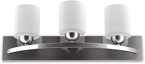 Miniatura 7 de Tangkula lámpara para baño, lámpara de techo de vidrio, diseño de pared, colgante, Vanity Lamp Shade, 4.00watts