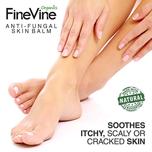 Antifungal Balm - Made in USA - Helps Treat Eczema, Ringworm, Jock Itch, Athletes Foot and Nail Fungal Infections - Best Ointment to Soothes Itchy, Scaly or Cracked Skin