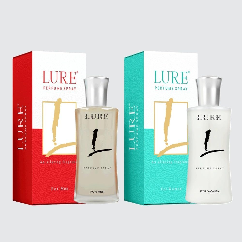 LURE Combi Pack Perfume For Men & Women (50Ml Each) 100Ml