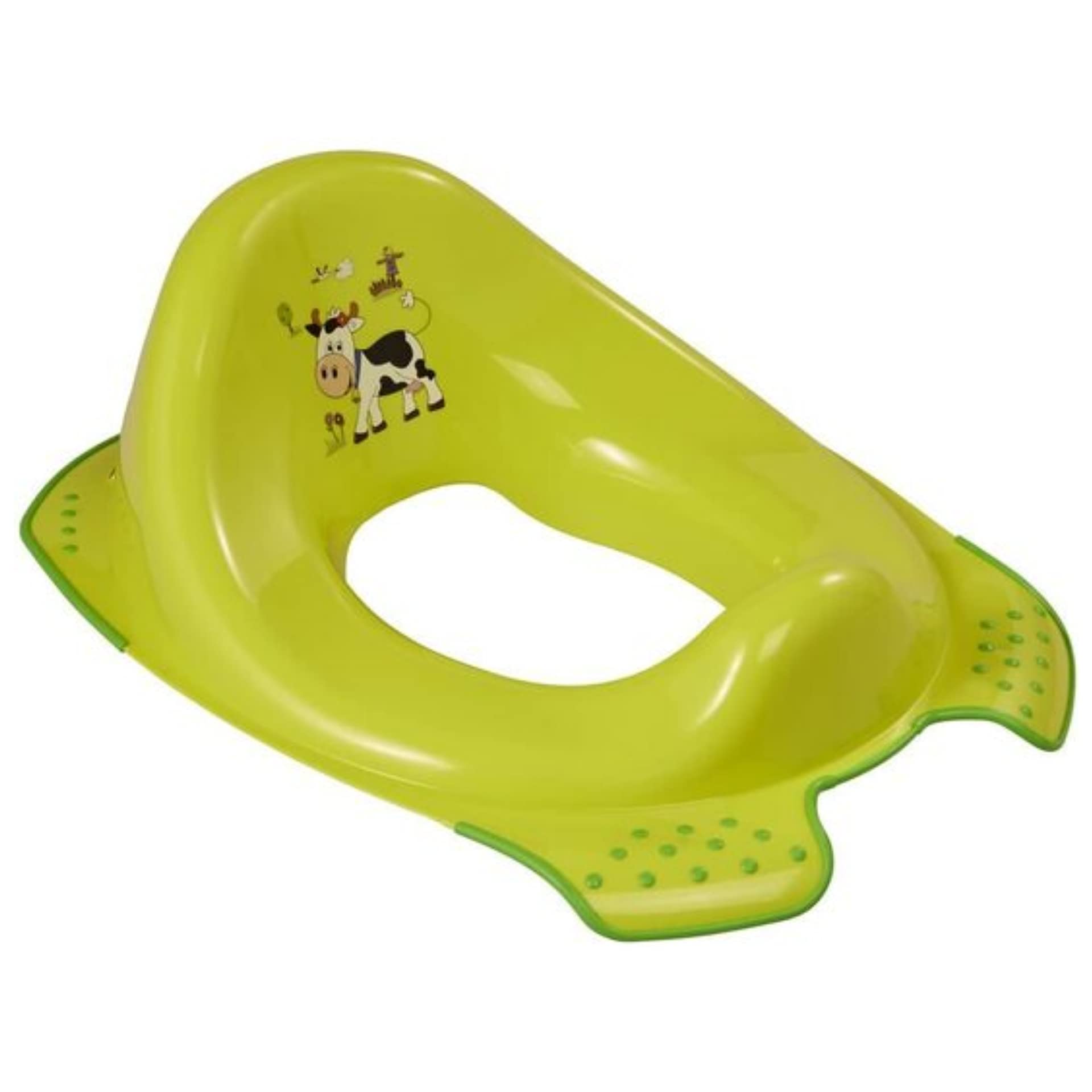 BricoLoco Adaptador reductor WC inodoro niños Funny Farm infantil, y bebes de 18 a 4 años. ANTIDESLIZANTE. (2 uds)