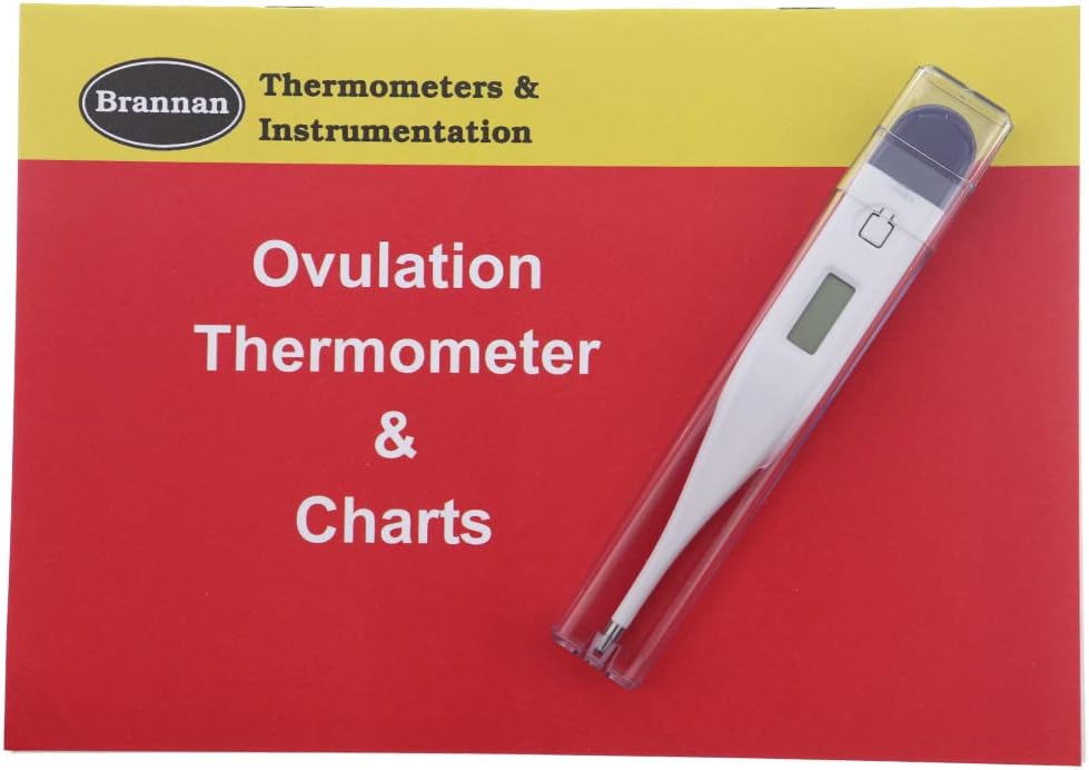 Basal Thermometer For Ovulation With Recording Charts Amazon.co.uk