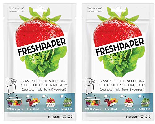 FRESHPAPER, Food Saver Sheets for Produce, Keep Fruits and Vegetables Fresh, Perfect