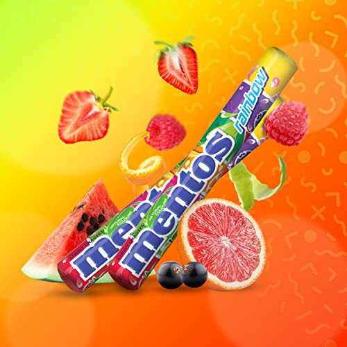Image of Mentos Rainbow Chewy Dragees, 406 g