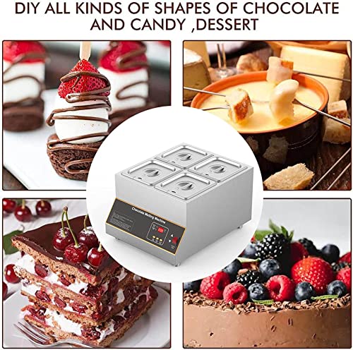 Máquina eléctrica para derretir chocolate con 12kg capacidad miniatura 3