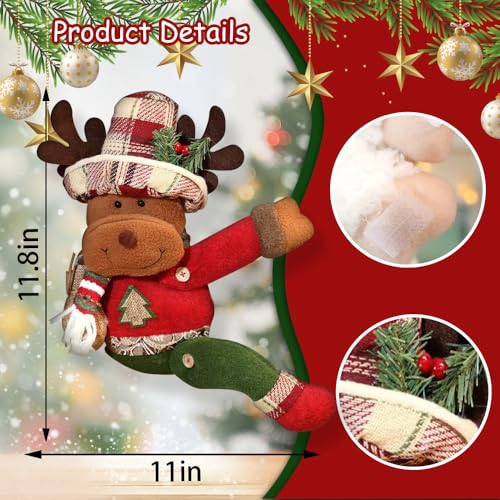 Christmas-Tree-Topper-Decorations-Cute-Xmas-Reindeer-Plush-Stuffed-Hugger-Decor-Funny-Gnome-Plush-Hugger-Treetop-for-Christmas-Wine-Bottle-Curtain-Tree-Ornaments Christmas Tree Topper Decorations Cute Xmas Reindeer Plush Stuffed Hugger Decor Funny Gnome Plush Hugger Treetop for Christmas Wine Bottle Curtain Tree Ornaments