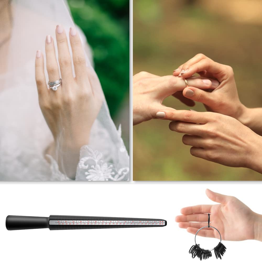 Ring Sizer UK AZ Ring Measurement Tool Ring Size Stick Ring Sizer
