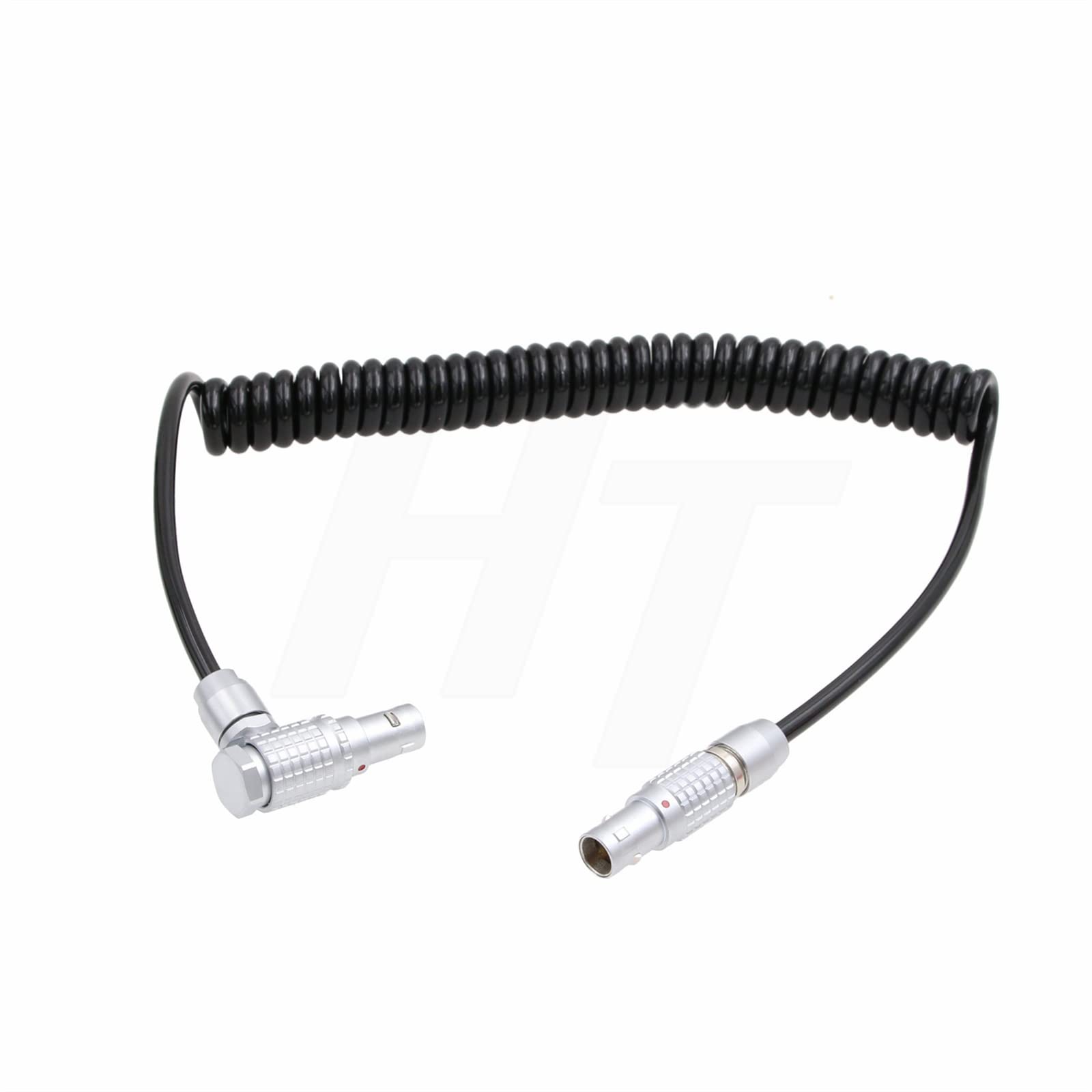 Cable Timecode Sync Jam HangTon de 5 pines a 5 pines en ángulo recto para cámara Arri Alexa 5
