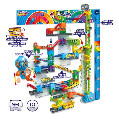Circuit à billes électronique avec effets sonores VTech Marble Rush V100E