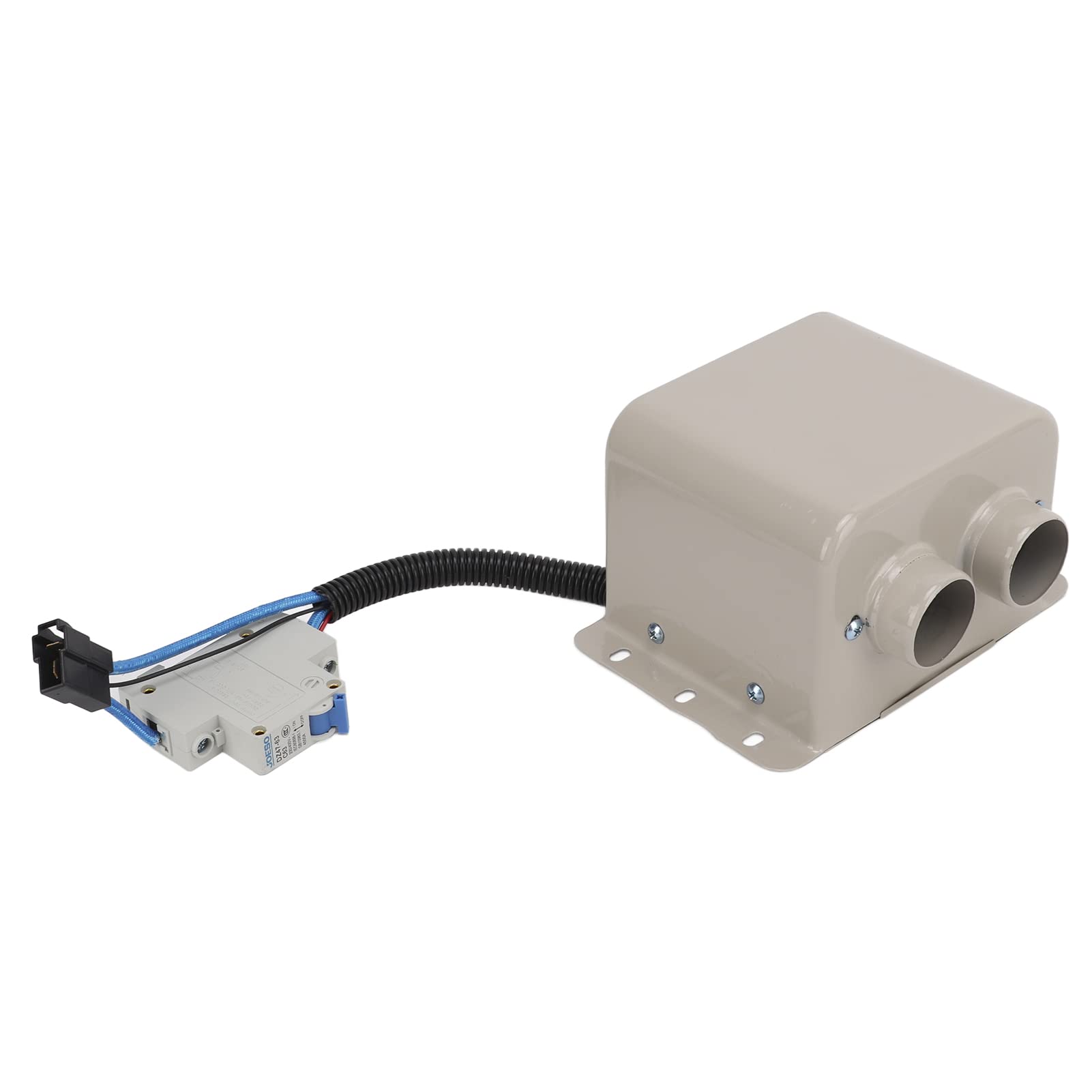 Autoheizung, Auto-Heizlüfter, elektrische Auto-Abtauheizung, 800 W, tragbar, schnell aufheizend, Auto-Windschutzscheiben-Heizlüfter mit 2 Löchern (12 V)
