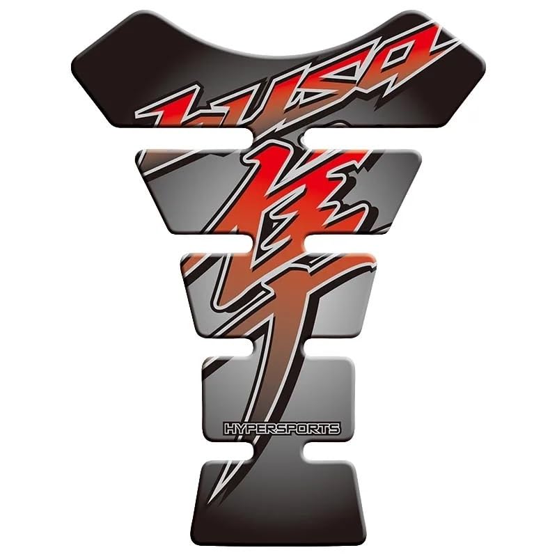 Autocollants pour Suzuki Hayabusa GSX1300R : protège-réservoir moto durable