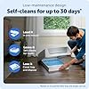 PetSafe ScoopFree Crystal Classic Self-Cleaning Litter Box System Automatic Cat Litter Box - Advanced Odor Control Includes Disposable Crystal Litter Tray Up to 30 Days of Hands-Free Cleaning #3