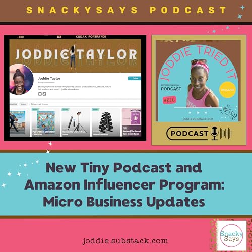 New Tiny Podcast and Amazon Influencer Program: Micro Business Updates