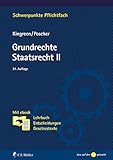 grundrechte skript  Grundrechte. Staatsrecht II: Mit ebook: Lehrbuch & Entscheidungen (Schwerpunkte Pflichtfach)