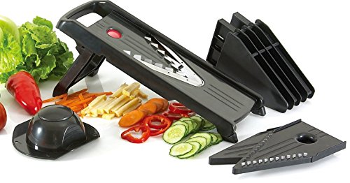 Mandoline Slicer and Chopper - Best Kitchen 5 in 1 Multifunctional Food and Vegetable Cutter