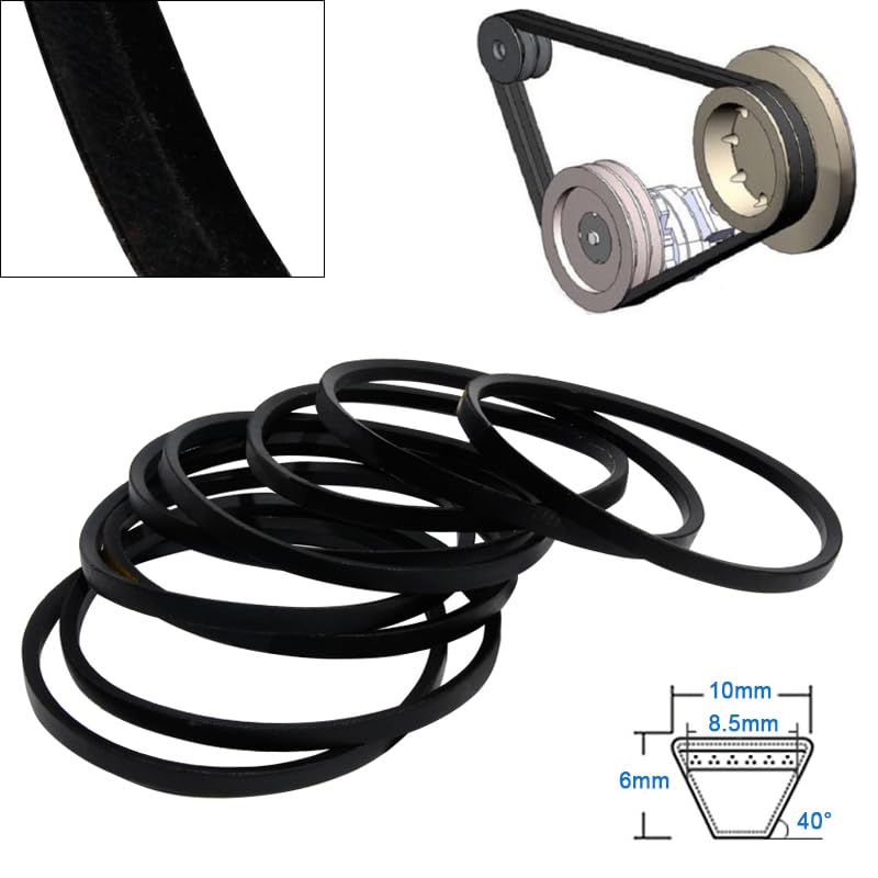 Cosyhat XLJP 1PC Z-Type Agricultural Machinery V-Belt Industrial Triangle Belt Length 450mm-940mm Transmission Drive Belt (Size : 737mm)