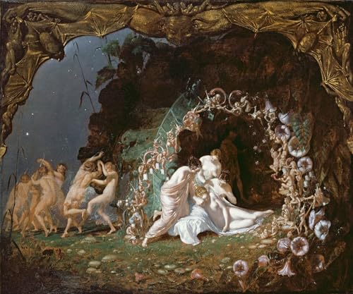 Image sur toile impression tableaux peinture sur toile Richard Dadd 60x90
