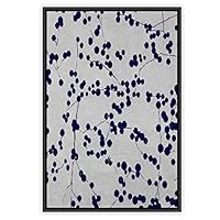 Framed Canvas Wall Art Flowers Pattern Canvas Prints Home Artwork Decoration for Living Room,Bedroom - 16x24 inches