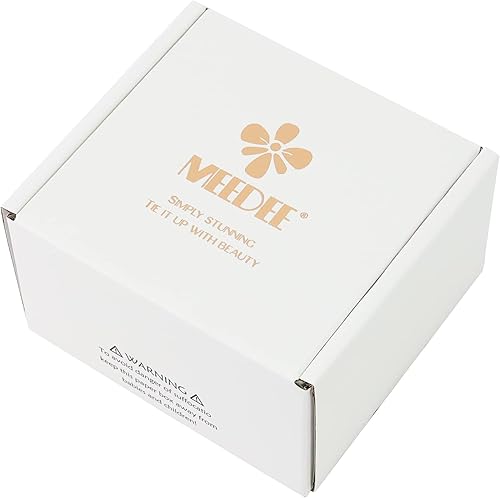 Miniatura 9 de MEEDEE Cinta de satén rosa polvorienta de 2 pulgadas, cinta rosa polvorienta Lux de doble cara de satén por 25 yardas, cinta de satén de seda para