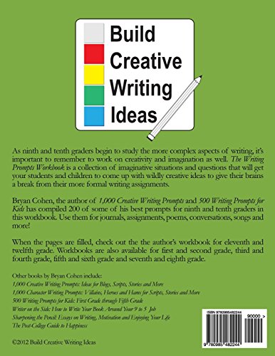 The Writing Prompts Workbook, Grades 9-10: Story Starters For Journals, Assignments And More #TOP1