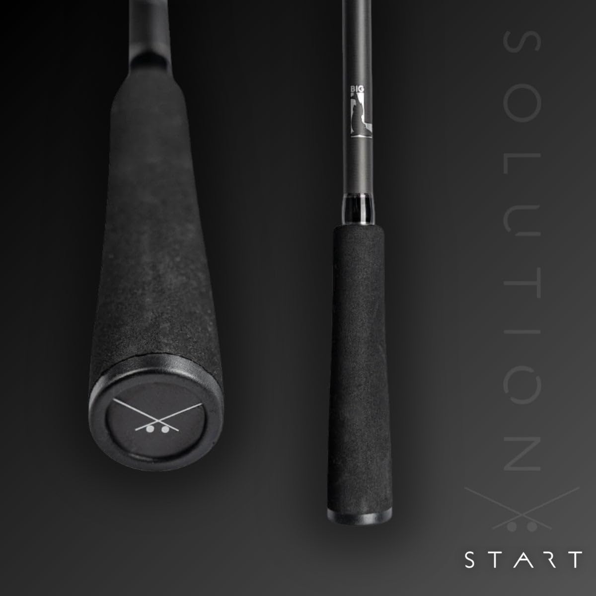 Big L Solution Start Combo - Monkey Lures Angel-Set, Spinnrute mit Rolle bespult für Einsteiger und Profi inkl. Angeltasche