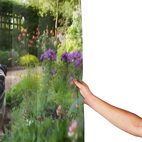 Rideau de douche moderne en polyester imprimé imperméable pour baignoire TOMPPY - 5