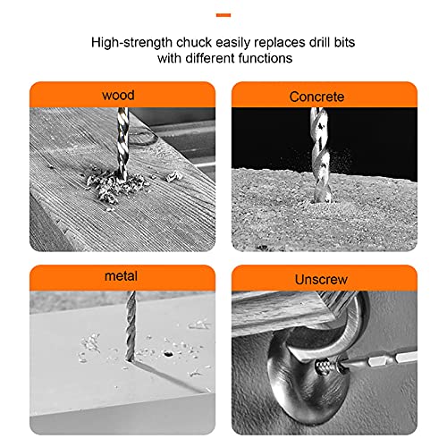Spacmirrors Handbohrmaschine Elektroschrauber Akku-Elektroschrauber Lithium-Bohrmaschine Haushalt 25V Handbohrmaschine… – Bild 7