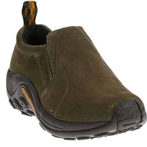 Image of Merrell Mens Jungle Moc Leather Waterproof Ice+Moccasin