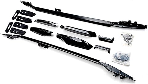 HIGH FLYING para Toyota Prado J150Lexus GX460 2010-2024 Kit de barras de techo con portaequipajes en negro brillante para accesorios de automóvil