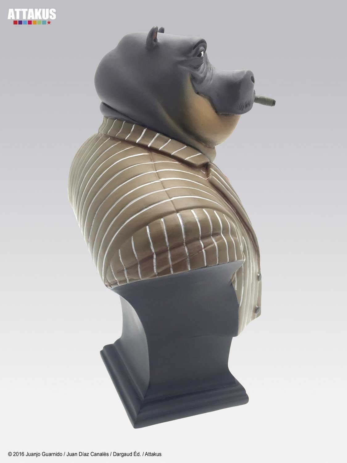 ATTAKUS BLACKSAD - Ted Leeman - Buste en résine 16,5cm