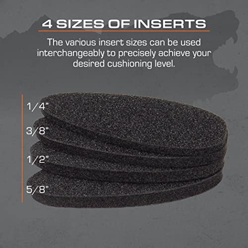 Beartooth Recoil Pad Kit 2.0 | Improve Accuracy | Hi-Density Absorption | Versatile (Realtree Edge) #TOP2